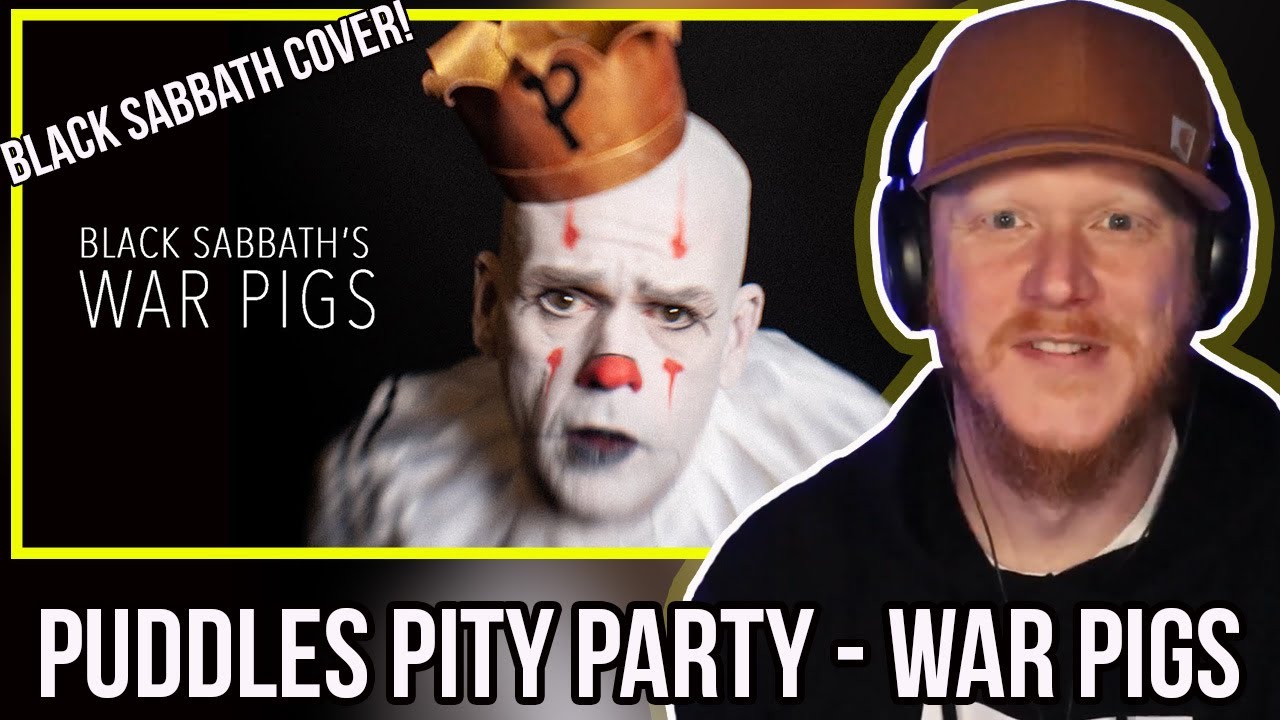 Puddles Pity Party - WAR PIGS REACTION | OFFICE BLOKE DAVE