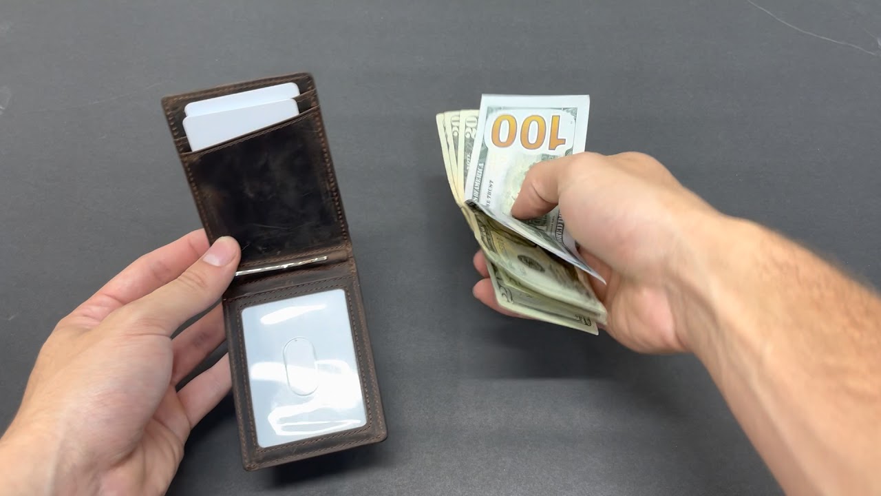 How to tighten your money clip on a SERMAN BRANDS wallet!