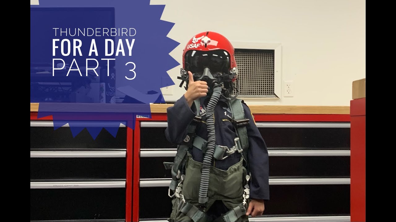 Amelia becomes a USAF Thunderbird pilot for a day Part 3