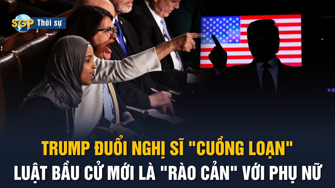Trump đòi trục xuất các nghị sĩ 