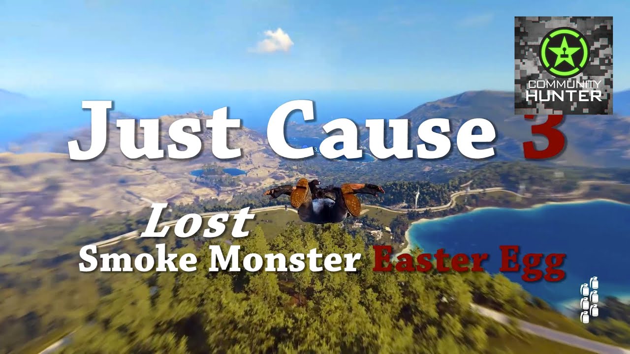 Lost Smoke Monster Easter Egg - Just Cause 3