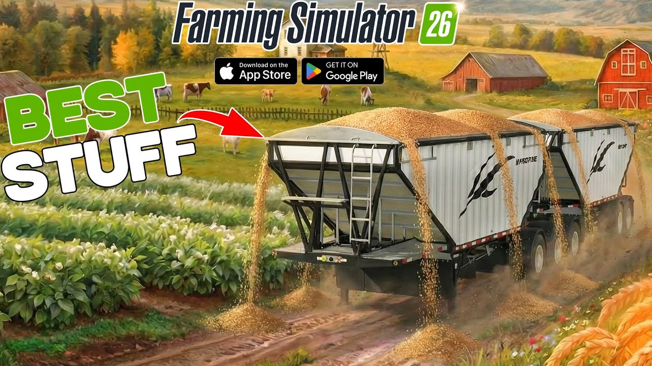 Больше всего меня радуют эти машины в FS26 Mobile!