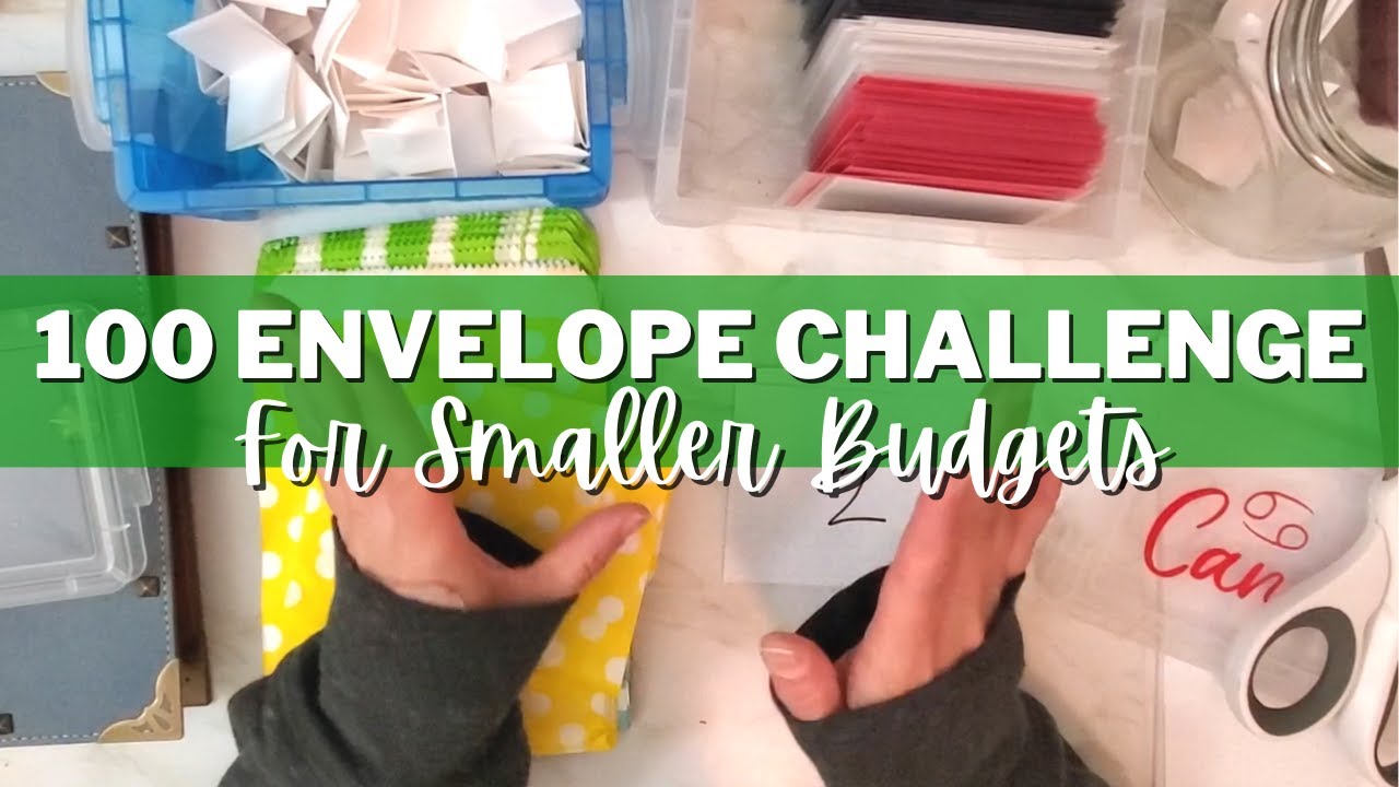 How To Make Your Own FUN 100 Envelope Savings Challenge For All Income Levels | The Wingity Way