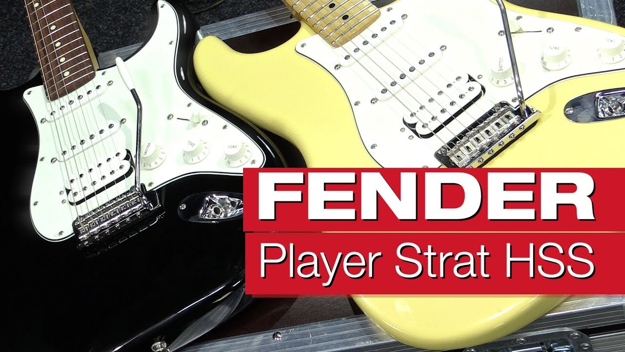 Fender Player Stratocaster HSS Modelle