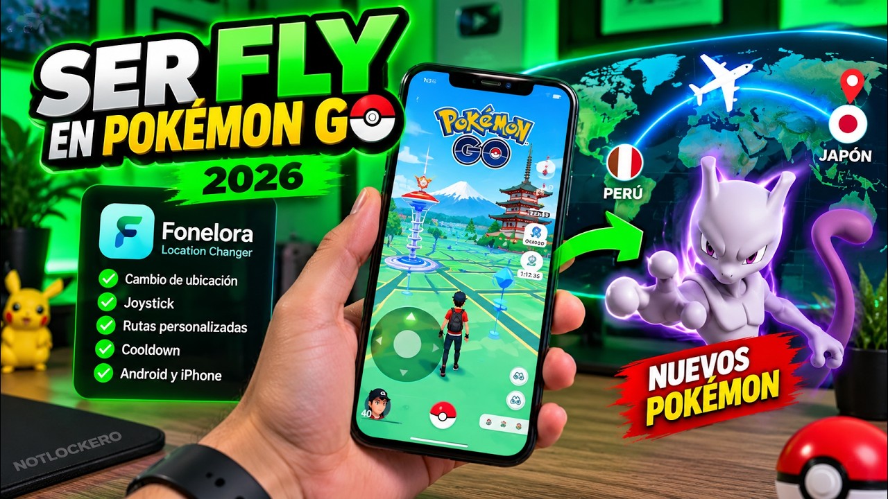 🔥 C&oacute;mo Ser FLY en Pok&eacute;mon GO 2026 ✅ El M&eacute;todo Seguro (vs GPS Falso)