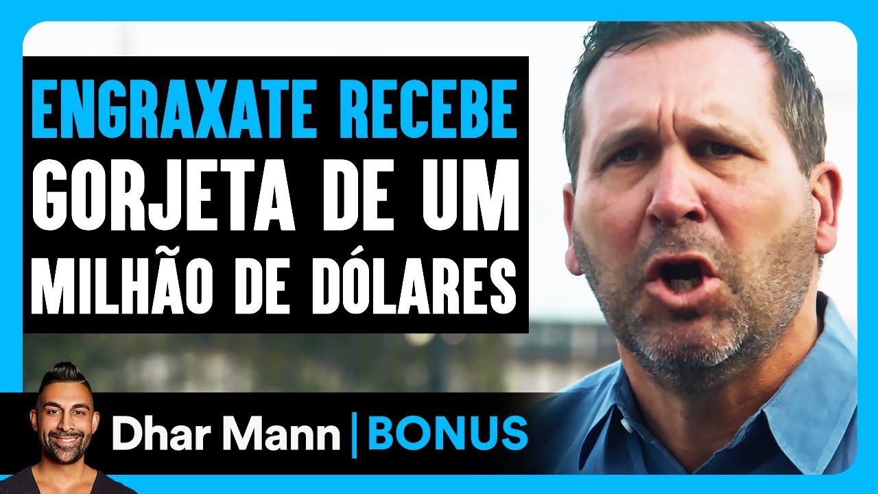Engraxate Recebe Gorjeta De Um Milhão De Dólares | Dhar Mann Studios
