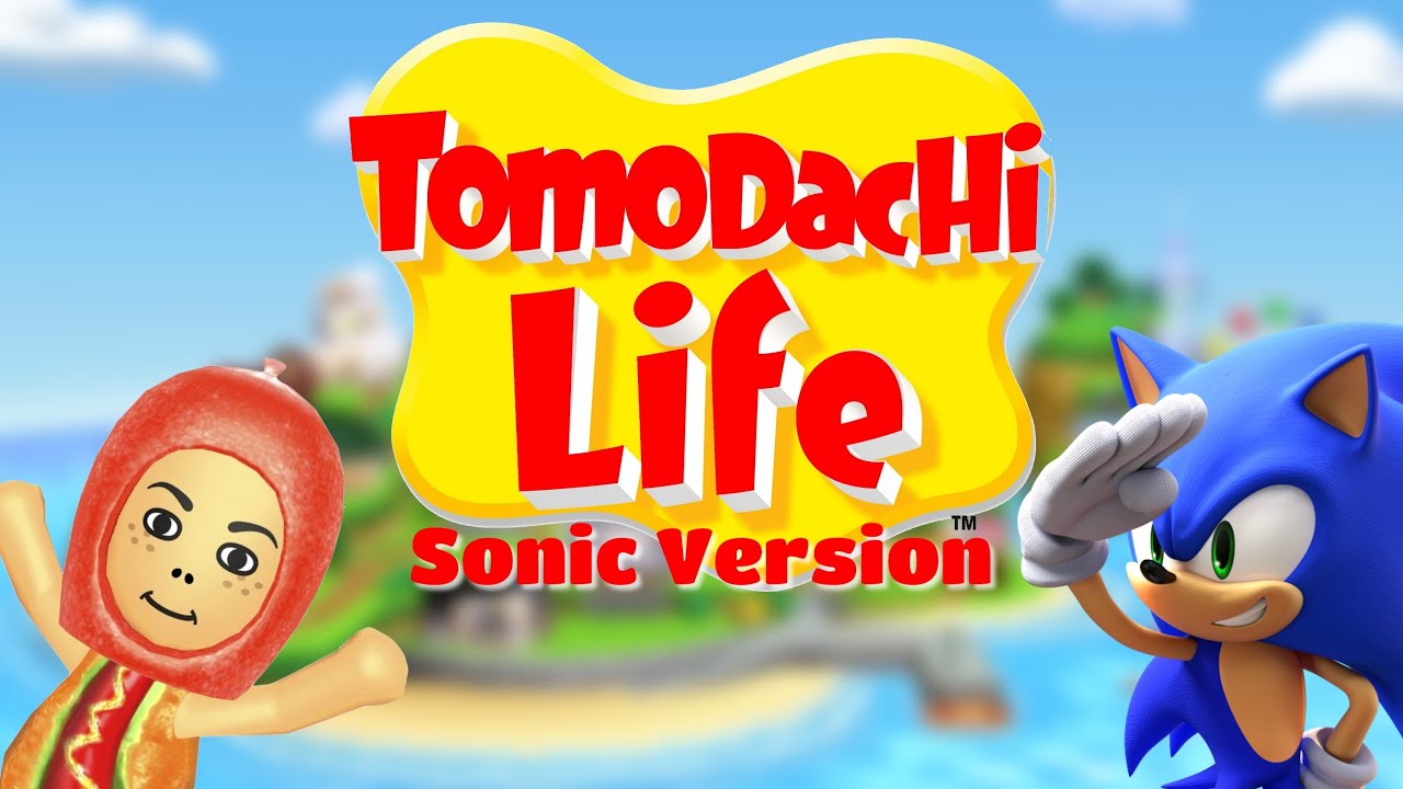 MEIN NEUES TOMODACHI LIFE SONIC VERSION PROJEKT