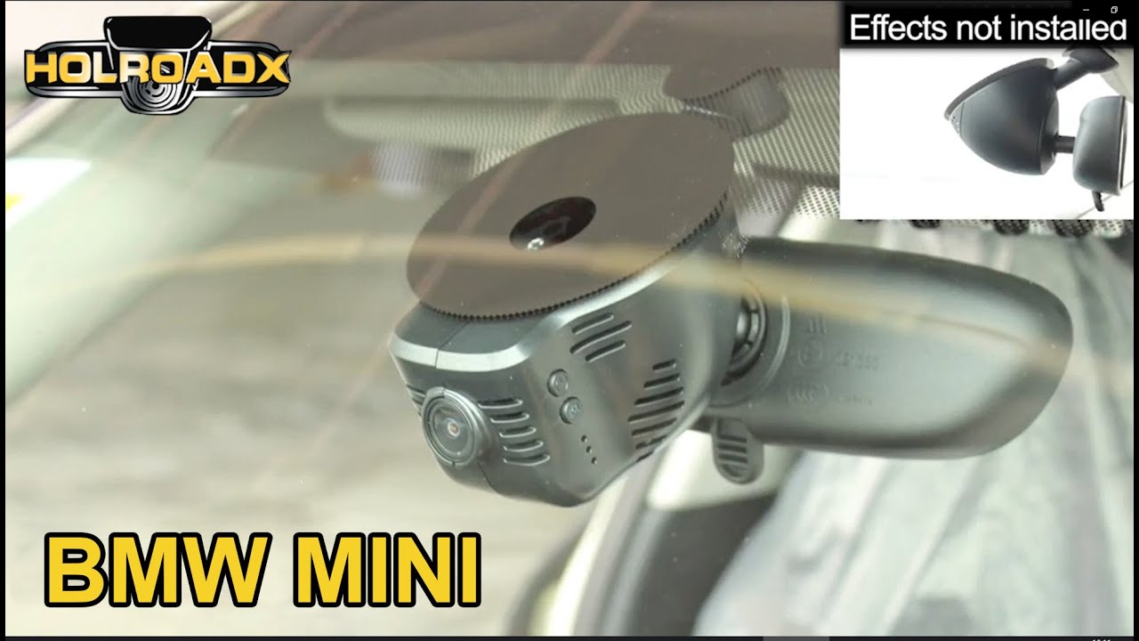 Installation of the  dash cam for BMW MINI #bmwmini#caraccessories  #dashcam
