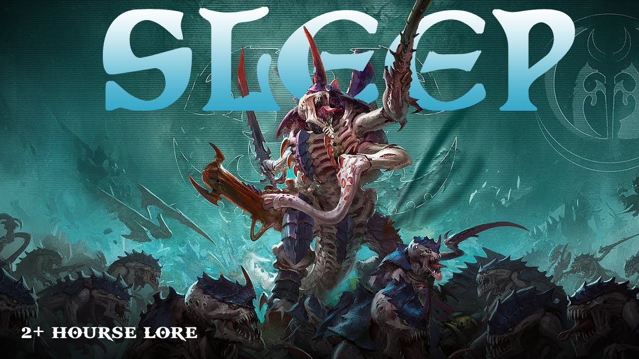 Fall Asleep to Warhammer 40K Lore: The Origin of the Tyranids (Epic 2+ Hour Story)