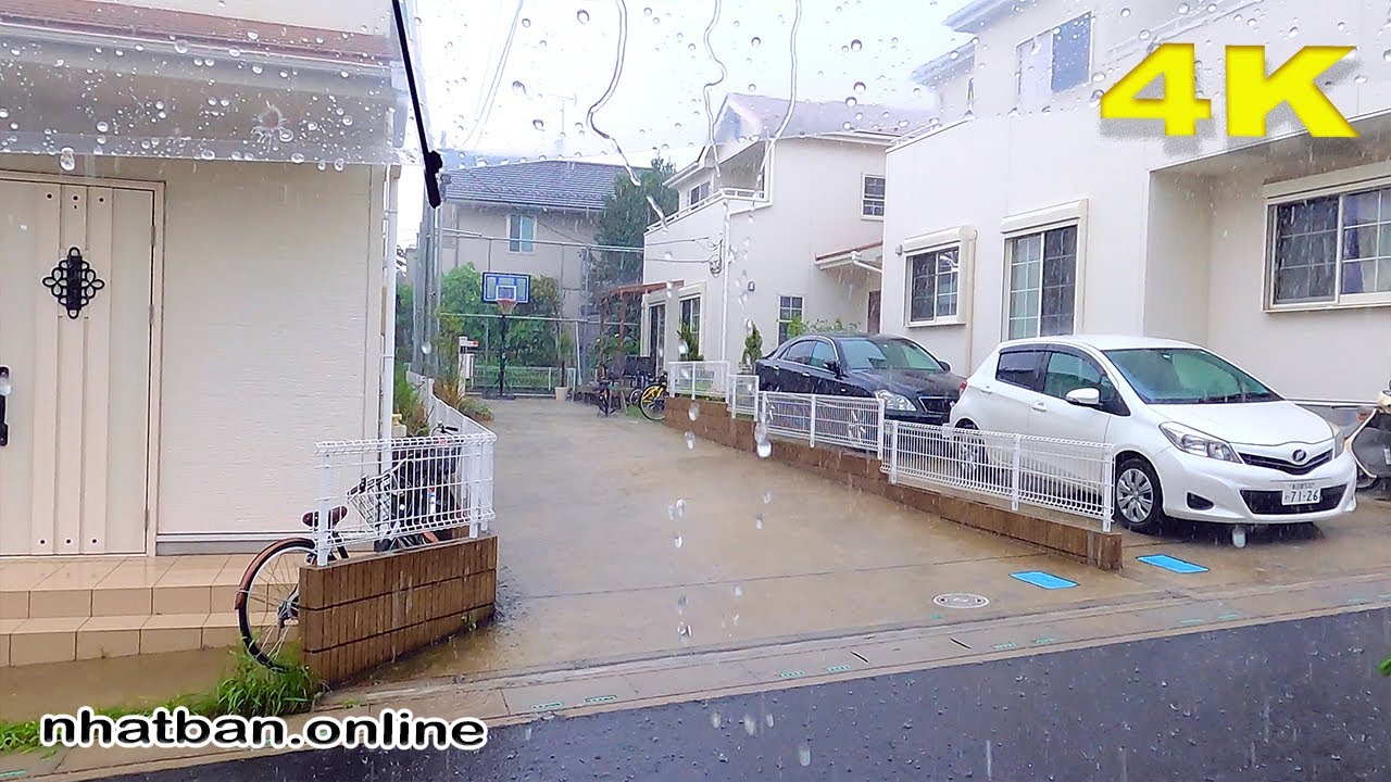 The Heavy rain day in countryside village in Saitama  | Explore Japan