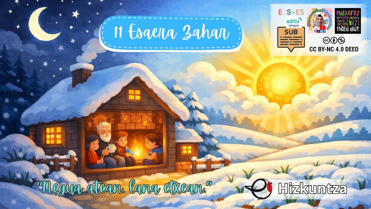 ❄️ 11 Neguko Esaera Zahar azalduak | Hotza, Elurra eta Jakinduria Euskaraz