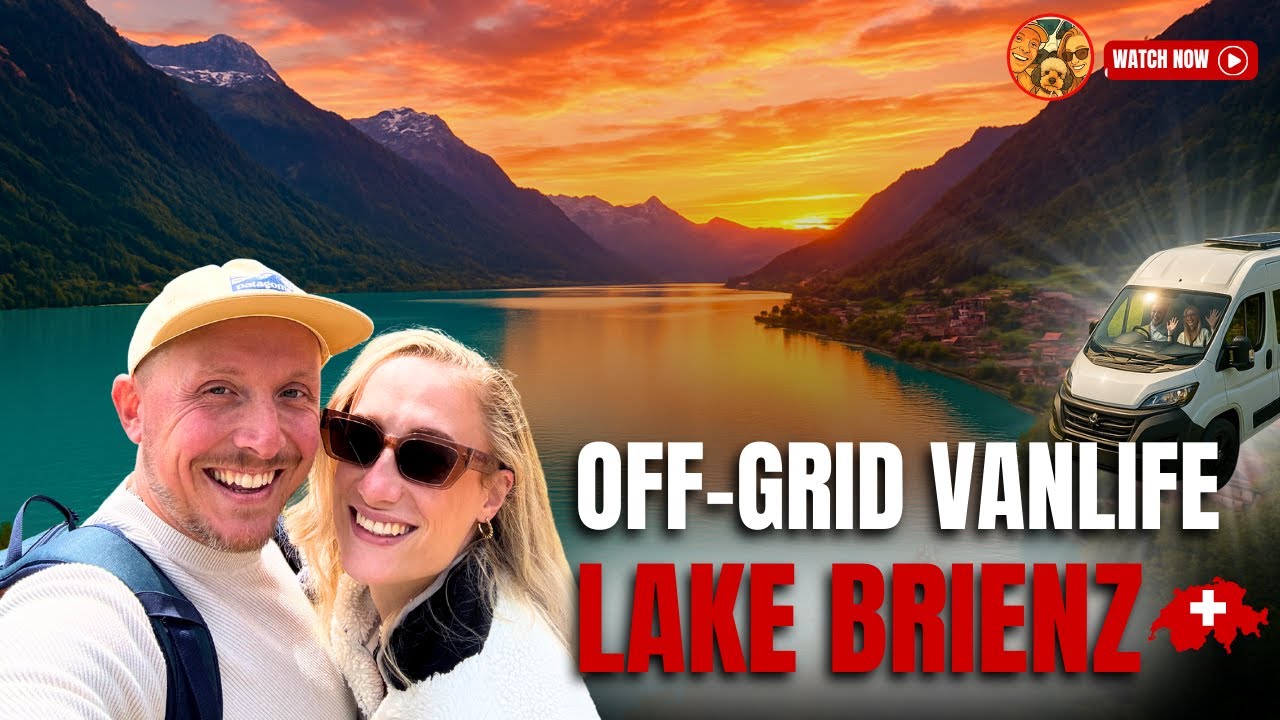 The Best Lake in Switzerland? Off-Grid Vanlife at Lake Brienz 🇨🇭