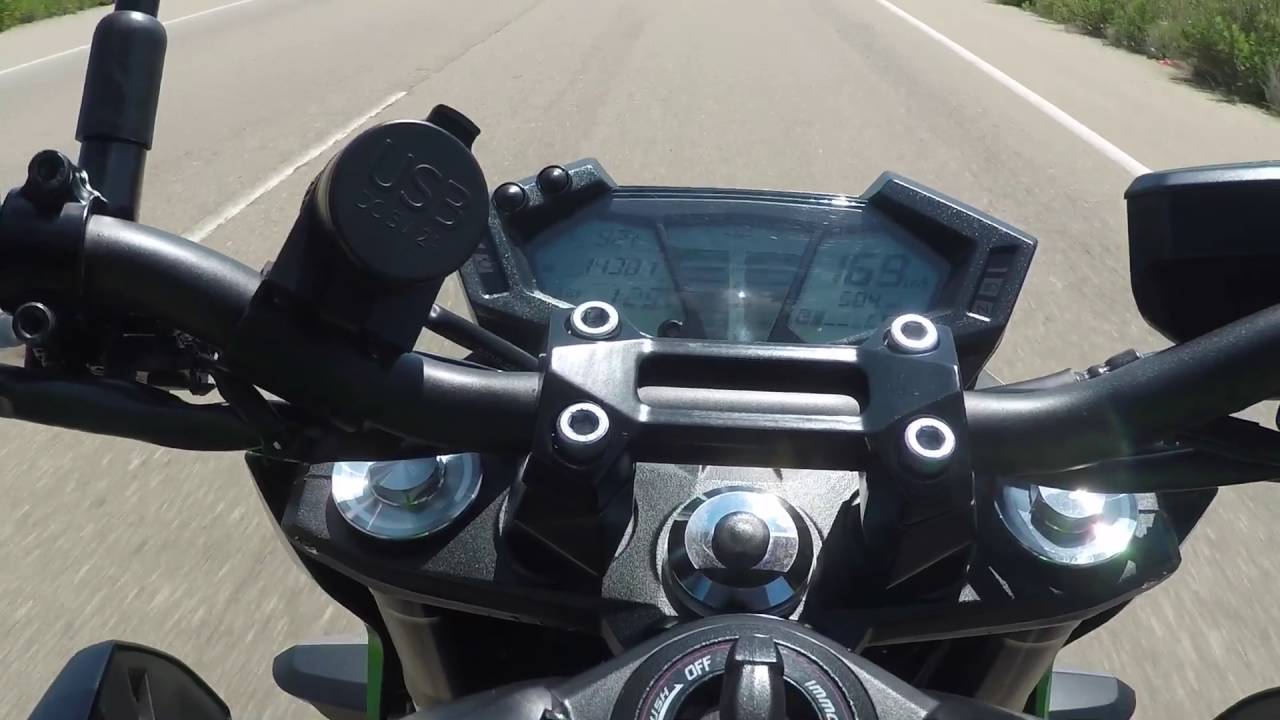 0-200km/h kawasaki z800e 4gear
