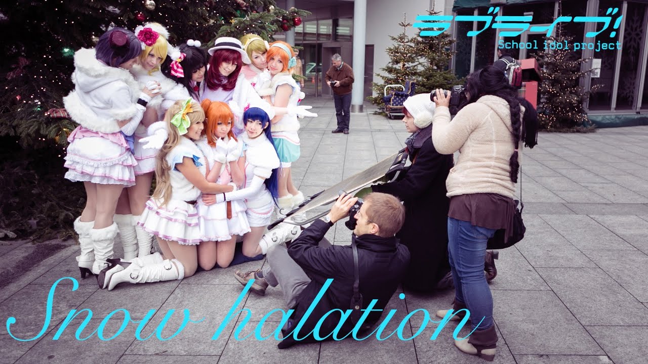 [BTS] Love Live - Snow halation / photo shooting behind the scenes #frostlive