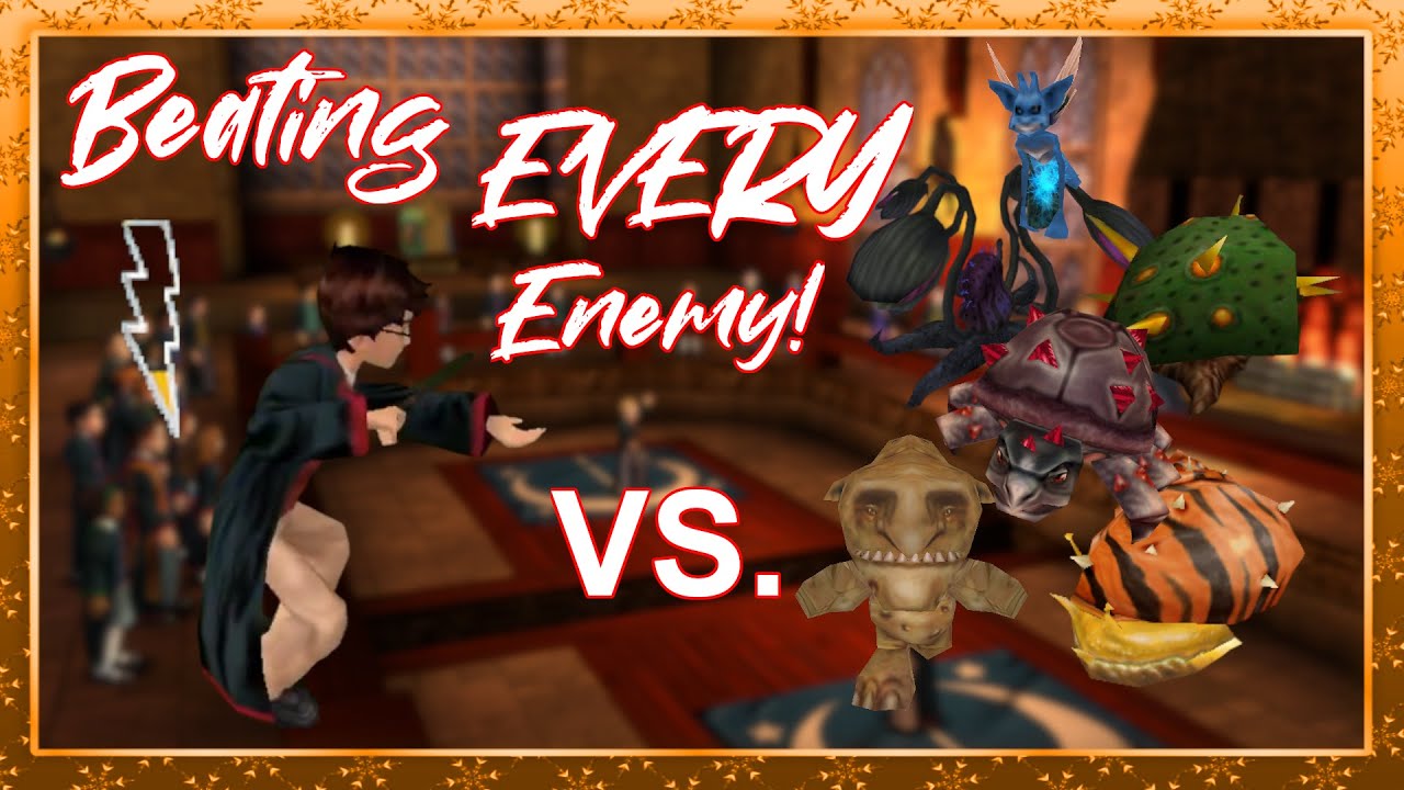 We are speedrunning to defeat EVERY HOSTILE Creature in Harry Potter and the Chamber of Secrets (PC)