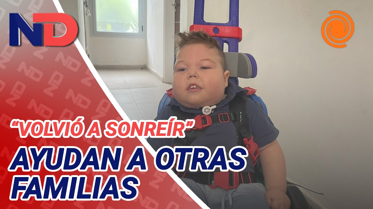 Crearon una silla de ruedas con una impresora 3D para su hijo: 