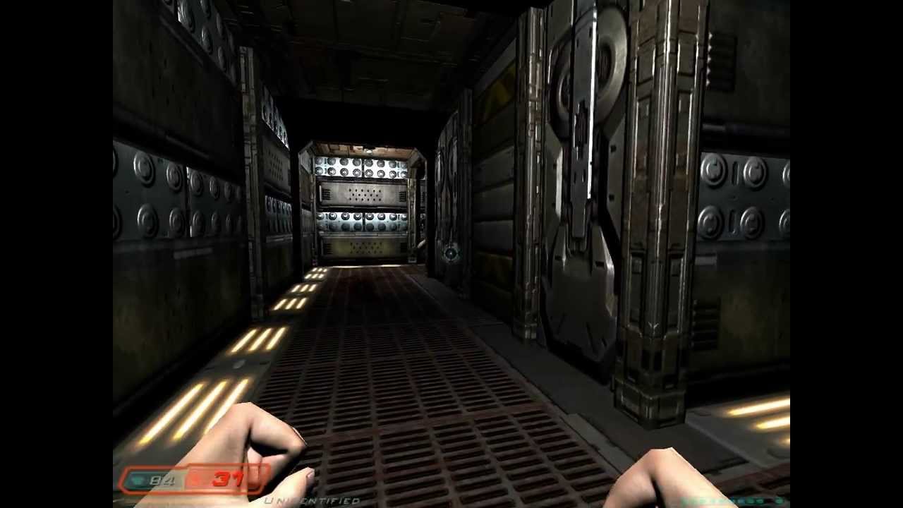 Doom 3 Mod Tested v7.0 Speed Run Level 4 (03:26)