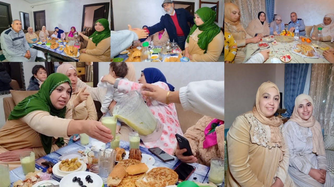 العريسات طايرين بالفرحة🥳أو شوفو السي رشيد ولالة حكيمة شحال فرحو بيهم🤩 