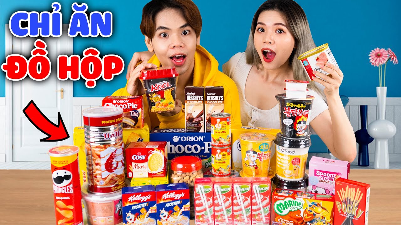 AI ĂN ĐỒ HỘP NHIỀU NHẤT | NGƯỜI CUỐI CÙNG NGỪNG ĂN ĐỒ HỘP THẮNG 1 TRIỆU | SUNNY TRƯƠNG