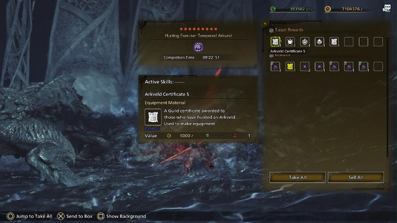 7'14'01 Hunting Excercise Lagiacrus