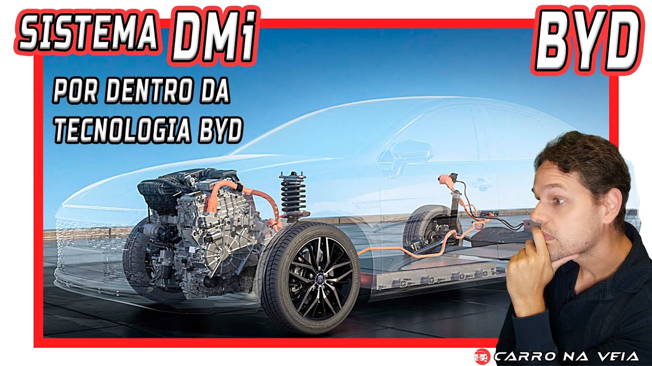 Como funciona o sistema híbrido da BYD - Explicado de forma simples!