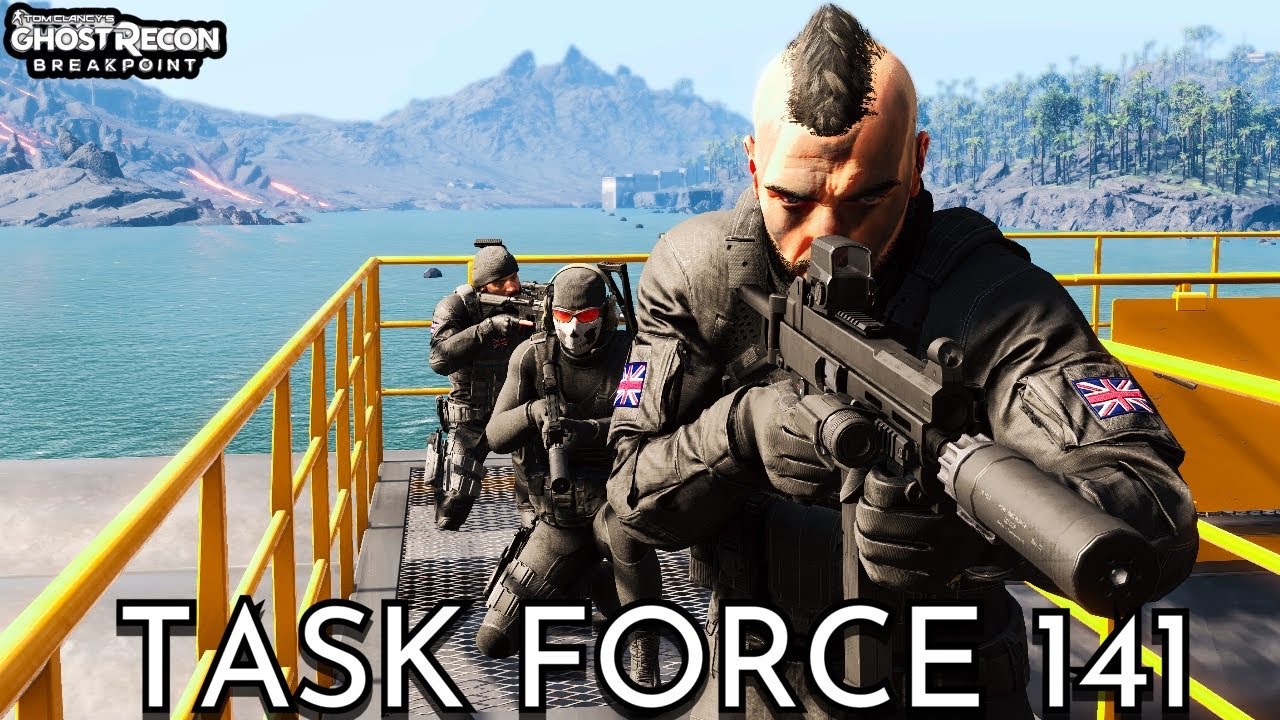 GHOST RECON BREAKPOINT - TASK FORCE 141 RAIDING PARTY