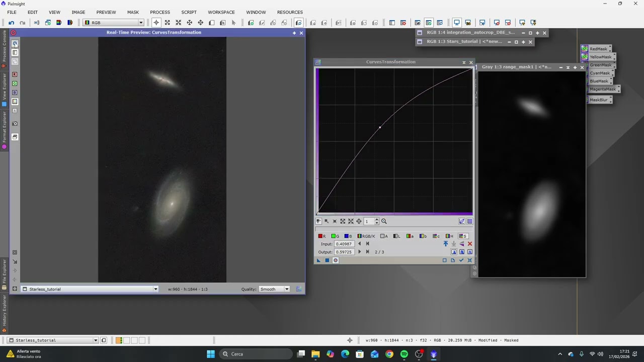 Editing M81 and M82 from the Seestar S50 in PixInsight part 2