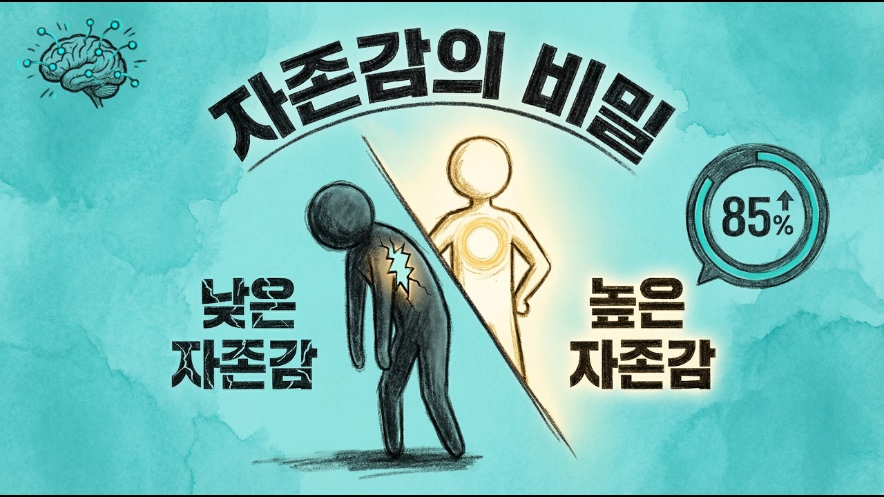 자존감의 비밀 — 낮은 사람과 높은 사람의 뇌는 무엇이 다른가
