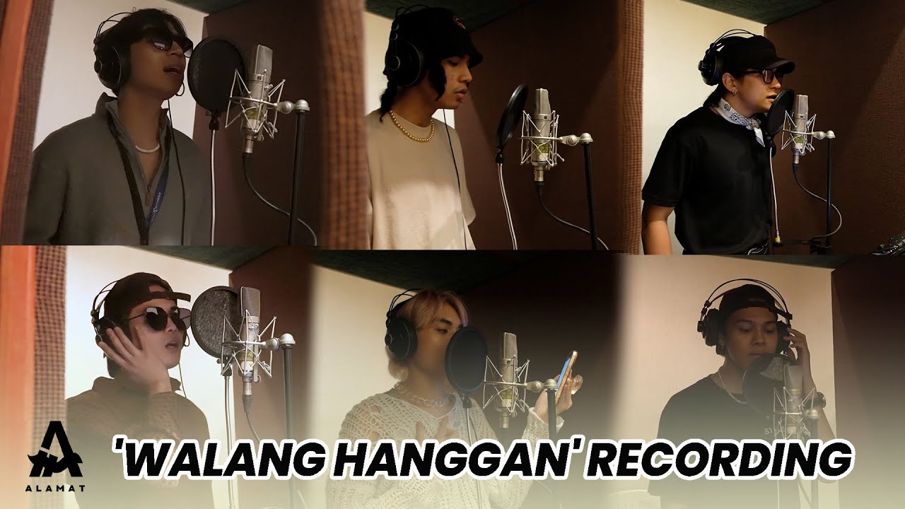 ALAMAT - [VLOG] 'Walang Hanggan' Recording