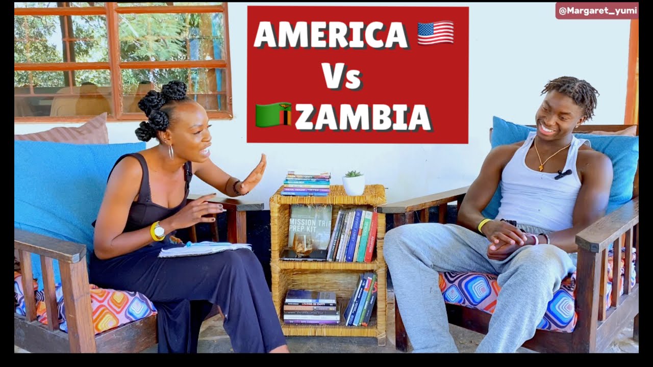 LIFE IN AMERICA 🇺🇸 VS LIFE IN ZAMBIA 🇿🇲 with CHRISTIAN HAUGE #2024 #growth # #zambia #america
