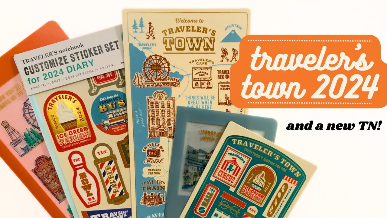 🧡 Traveler's Company in Japan!  | Shopping Vlog | Unboxing a New TRC Notebook &2024 Collection
