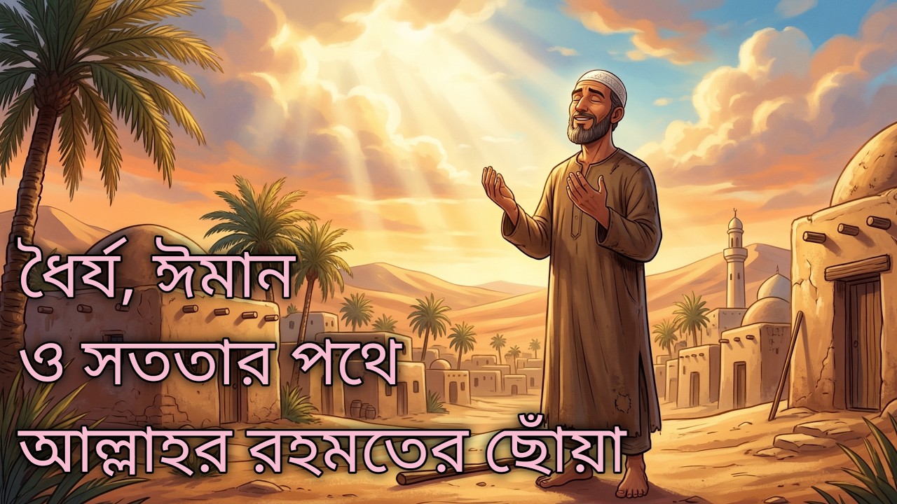 ধৈর্য, ঈমান ও সততার পথে আল্লাহর রহমতের ছোঁয়া