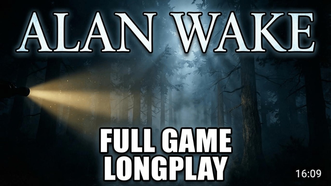 Alan Wake - Horror Full Game Longplay No Commentary