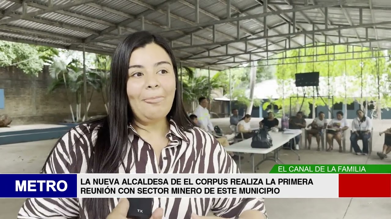 LA NUEVA ALCALDESA DE EL CORPUS REALIZA LA PRIMERA REUNIÓN CON SECTOR MINERO DE ESTE MUNICIPIO