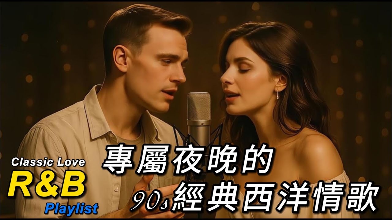 【懷舊風R&B歌單】超耳熟浪漫旋律｜90s西洋經典老歌氛圍｜夜晚放鬆 × 療癒英文歌｜Classic R&B Love Songs Playlist