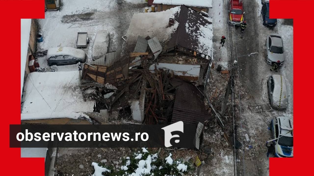 O pungă de gaz migratoare ar fi dus la explozia din sediul de poliție din Lugoj