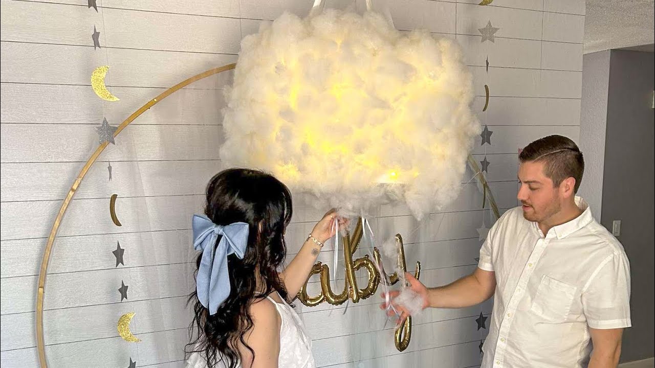 DIY Cloud Gender Reveal