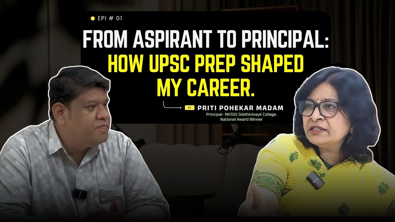 From Aspirant to Principal : How UPSC prep shaped my career. | #podcast #cecaw #upsc