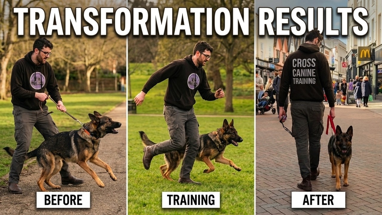 We Took This German Shepherd from Reactive Nightmare to Offlead Freedom in Just 3 Weeks