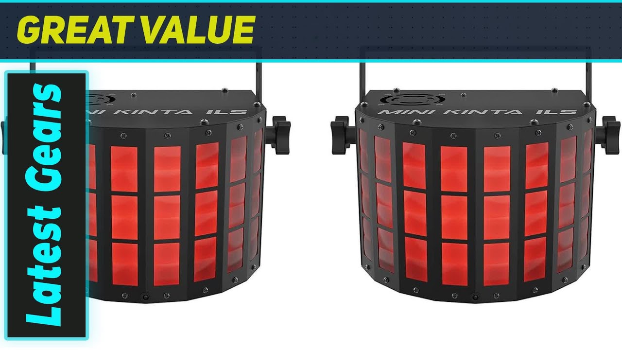 Chauvet DJ Mini Kinta ILS: Amazing Party Light Bundle!