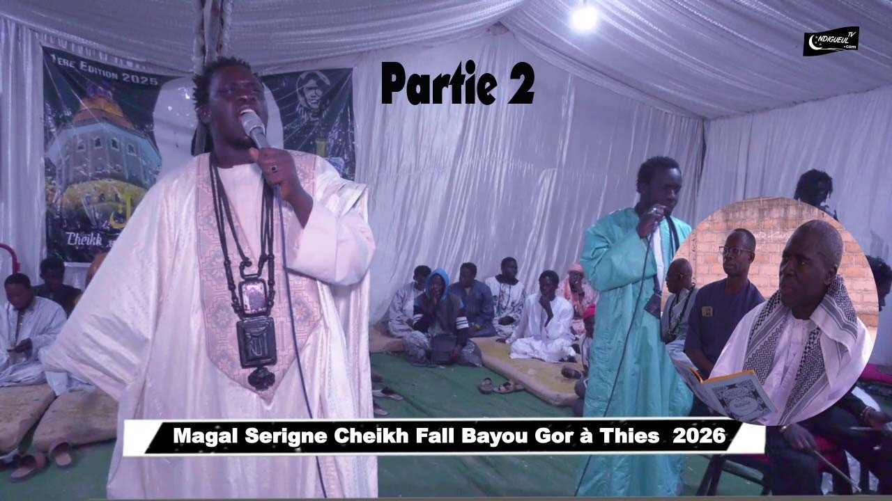 Magal Serigne Cheikh Fall Bayou Gor à Thies le 06 02 2026 Zikroulah