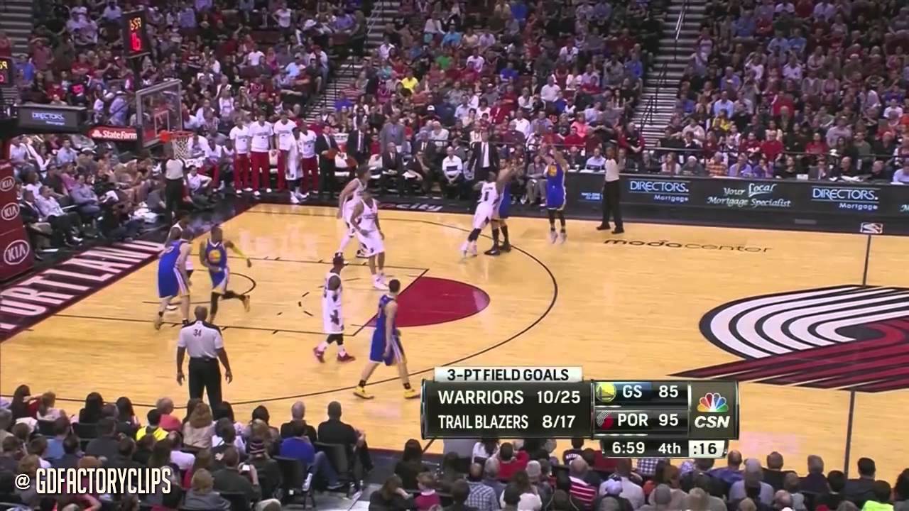 2014.04.13 - Stephen Curry Full Highlights at Trail Blazers - 47 Pts, Sick Shooting!
