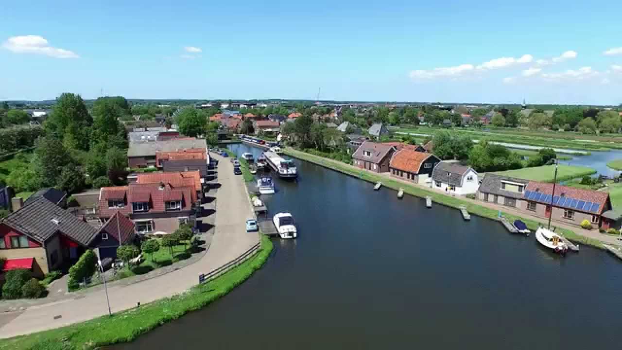 Broekhornerbrug Omval Broek op Langedijk Oosterdel Vogelvlucht