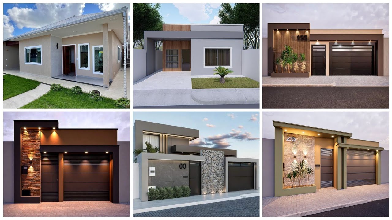 38 fachadas de casas modernas para te inspirar!