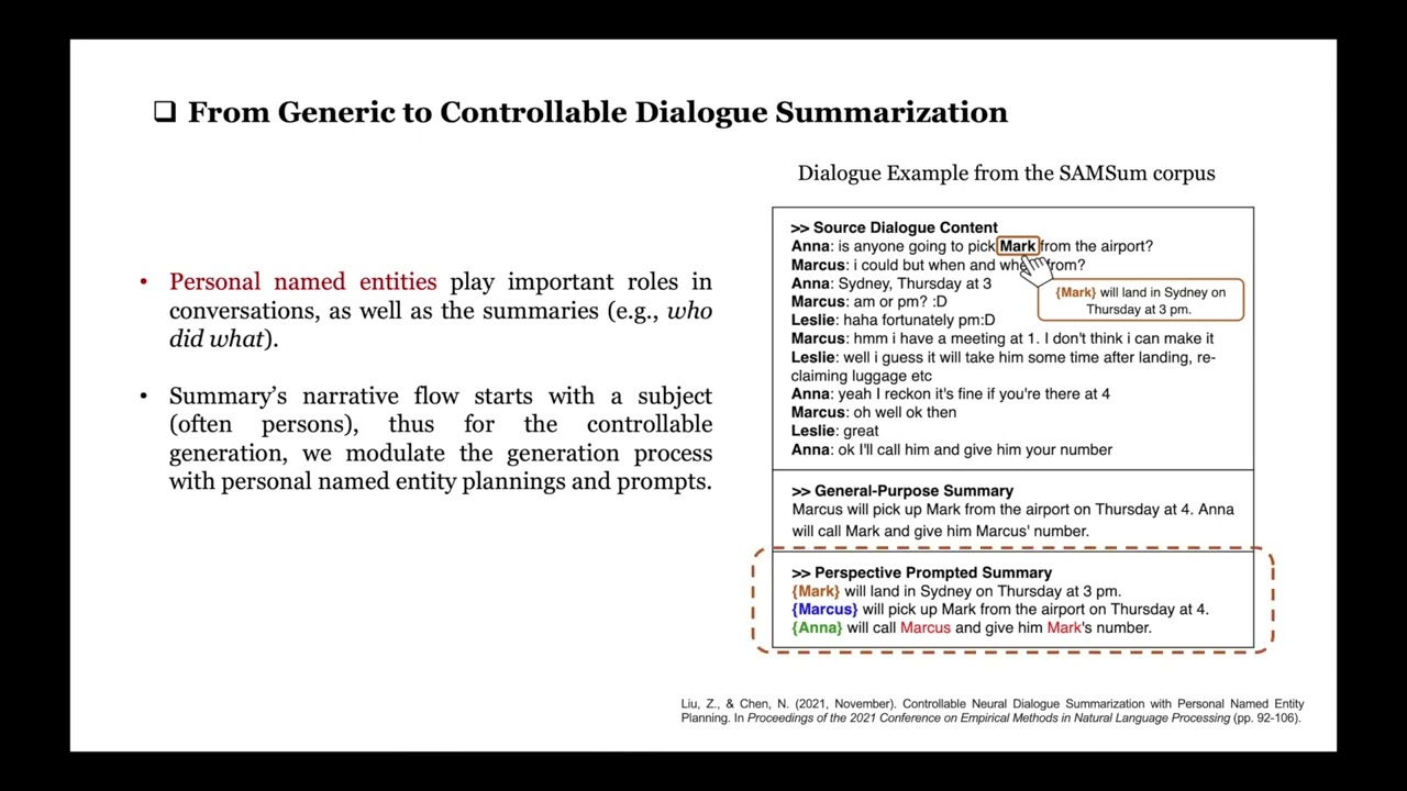 SigDial 2022: Entity-based De-noising Modeling for Controllable Dialogue Summarization