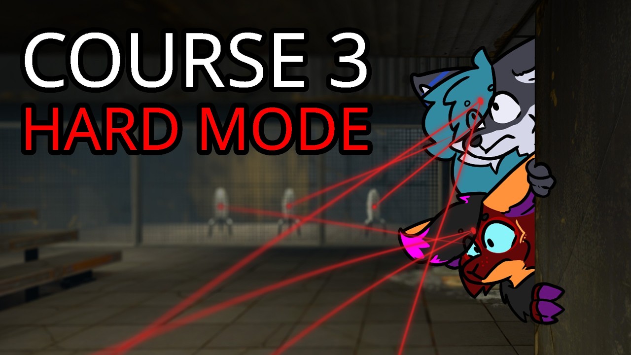 Portal 2 Co-op, But It's Hard mode (Course 3 map pack)