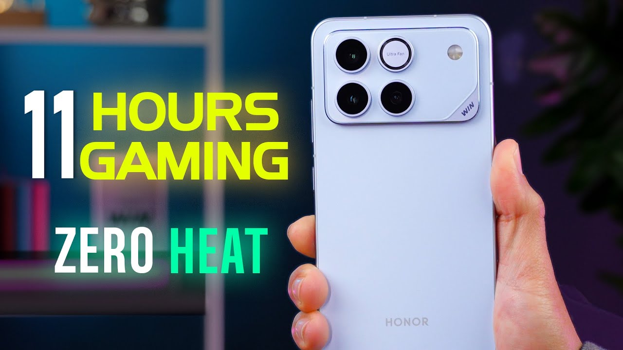 HONOR Win Review: 10,000mAh Battery + Built-in Fan = INSANE Performance