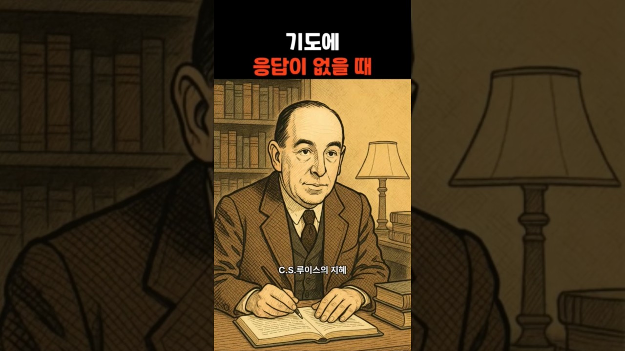 기도했는데 왜 아무 일도 일어나지 않죠?#cs루이스#루이스명언#기독교명언#기도응답