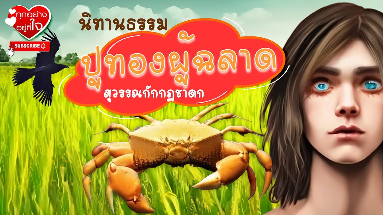 นิทานธรรมสนุกๆ | สุวรรณกักกฏชาดก ปูทองผู้ฉลาด
