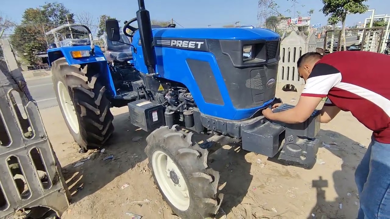 सबसे सस्ता फोर व्हील ड्राइव ट्रैक्टर Preet 955 4 wheel drive tractor